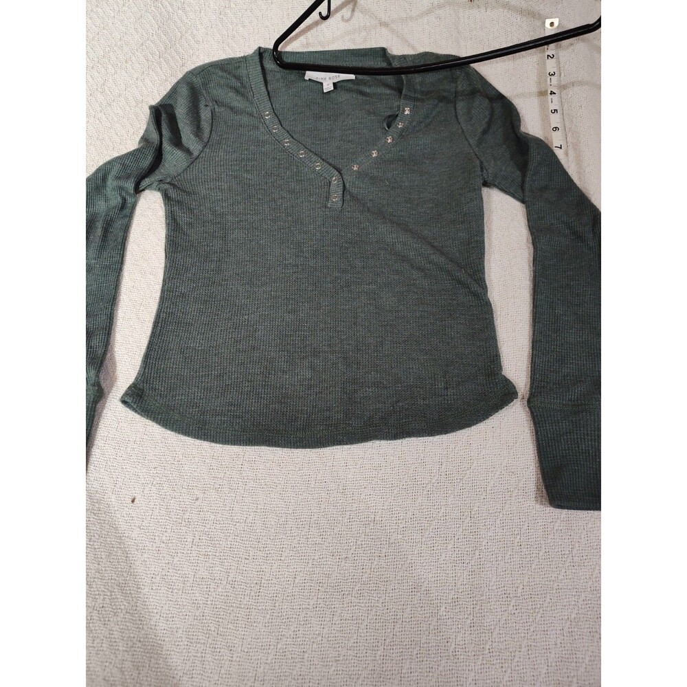 Pink Rose Youth Medium Long Sleeved Shirt Blue (674)